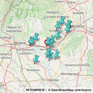 Mappa Via Guglielmo Marconi, 37038 Soave VR, Italia (11.57125)
