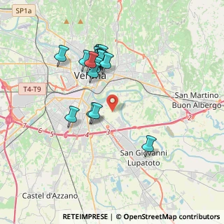 Mappa Str. Santa Caterina, 37134 Verona VR, Italia (3.39158)