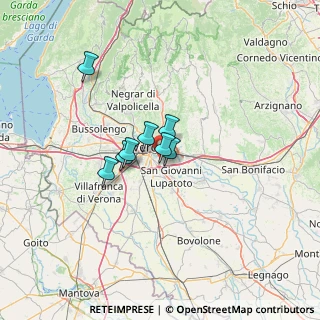 Mappa Str. Santa Caterina, 37134 Verona VR, Italia (19.27818)