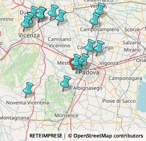 Mappa Via Bibano, 35030 Selvazzano dentro PD, Italia (17.26063)