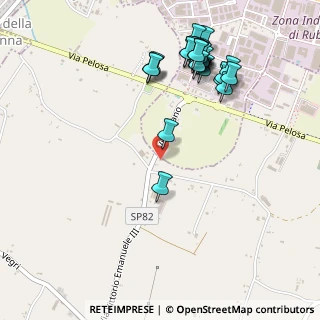 Mappa Via Bibano, 35030 Rubano PD, Italia (0.57241)