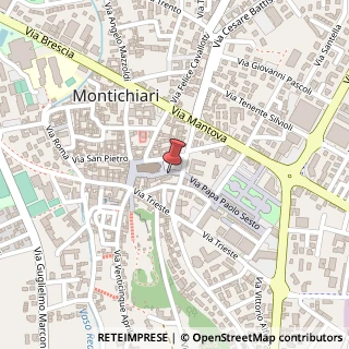 Mappa Piazza Conte Treccani Alfieri, 25018 Montichiari BS, Italia, 25018 Montichiari, Brescia (Lombardia)