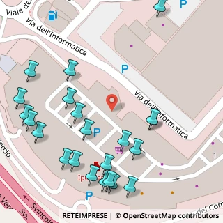 Mappa CENTRO COMMERCIALE LE CORTI VENETE, 37036 San Martino Buon Albergo VR, Italia (0.0913)