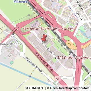 Mappa Via Bruno Buozzi, 27, 20097 San Donato Milanese, Milano (Lombardia)
