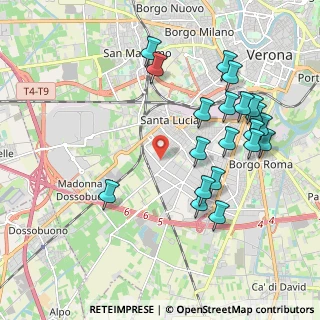 Mappa Via Ferdinando Porsche, 37136 Verona VR, Italia (2.135)