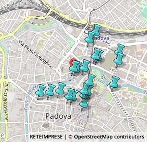 Mappa Via del Carmine, 35137 Padova PD, Italia (0.399)