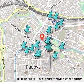 Mappa Via del Carmine, 35137 Padova PD, Italia (0.3735)