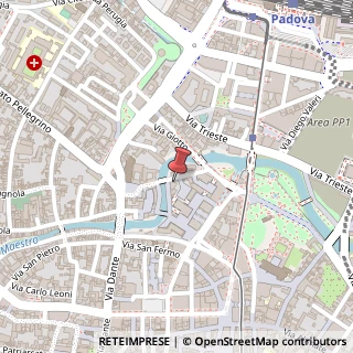 Mappa Via del Carmine, 6, 35137 Padova, Padova (Veneto)