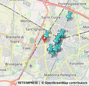 Mappa 35138 Padova PD, Italia (1.27545)