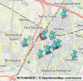 Mappa 35138 Padova PD, Italia (1.62091)