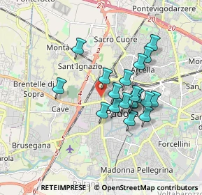 Mappa 35138 Padova PD, Italia (1.39368)