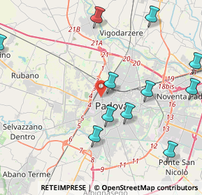 Mappa 35138 Padova PD, Italia (4.96455)