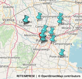 Mappa 35138 Padova PD, Italia (11.34538)