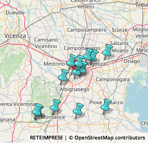 Mappa 35138 Padova PD, Italia (12.28769)