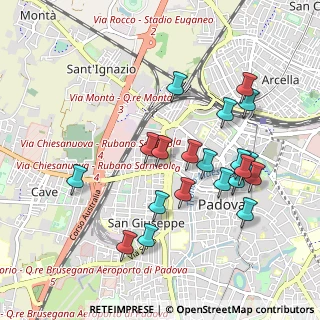 Mappa 35138 Padova PD, Italia (0.9625)