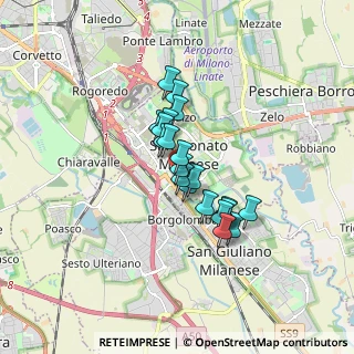 Mappa Via Antonio Gramsci, 20097 San Donato Milanese MI, Italia (1.149)