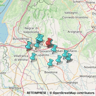 Mappa Viale del Commercio, 37042 San Martino Buon Albergo VR, Italia (10.80333)