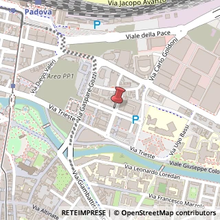 Mappa Via Giovanni Berchet,  9, 35131 Padova, Padova (Veneto)