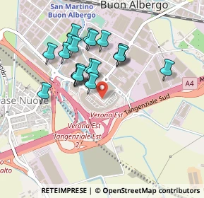Mappa Via dell' Informatica, 37036 San Martino Buon Albergo VR, Italia (0.3995)