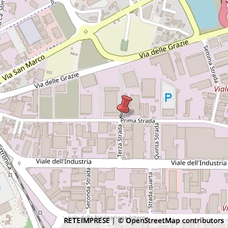 Mappa Via Prima Strada, 29, 35129 Padova, Padova (Veneto)
