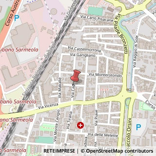 Mappa Via Vittorino Zanibon,  7, 35138 Padova, Padova (Veneto)