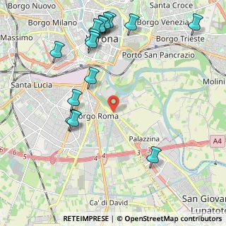 Mappa Via S. Giovanni Lupatoto, 37134 Verona VR, Italia (2.578)