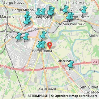 Mappa Via S. Giovanni Lupatoto, 37134 Verona VR, Italia (2.59833)