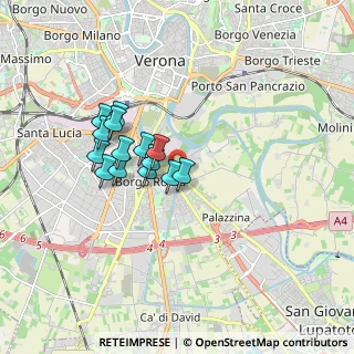 Mappa Via S. Giovanni Lupatoto, 37134 Verona VR, Italia (1.35571)