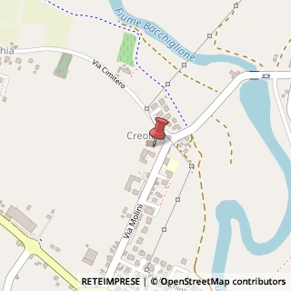 Mappa Via Molini, 43, 35030 Saccolongo, Padova (Veneto)