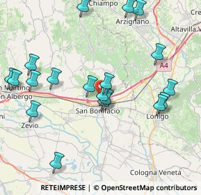 Mappa Quartiere Sante, 37032 Monteforte d'Alpone VR, Italia (9.205)