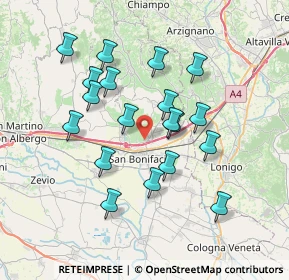 Mappa Q.re Sante, 37032 Monteforte d'Alpone VR, Italia (6.59842)