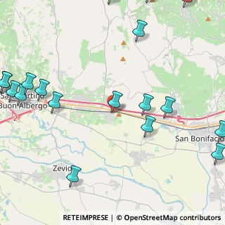Mappa Via Conti da Prato, 37042 Caldiero VR, Italia (6.385)