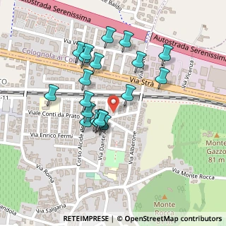 Mappa Via Conti da Prato, 37042 Caldiero VR, Italia (0.201)