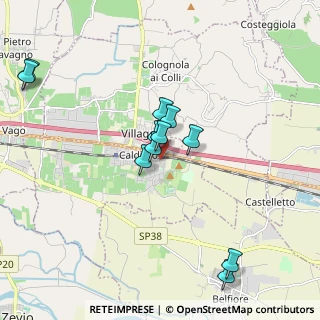 Mappa Via Conti da Prato, 37042 Caldiero VR, Italia (1.77727)