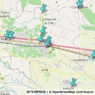 Mappa Via Conti da Prato, 37042 Caldiero VR, Italia (2.74091)