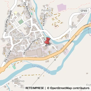 Mappa Via Giotto, 20, 10080 Sparone, Torino (Piemonte)