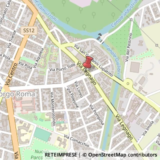 Mappa Via Legnago, 46, 37134 Verona, Verona (Veneto)