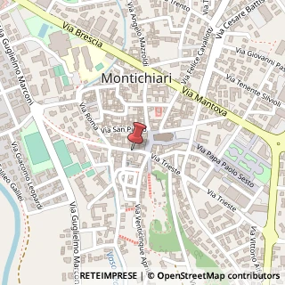 Mappa Corso Martiri della Libertà, 25, 25018 Montichiari, Brescia (Lombardia)