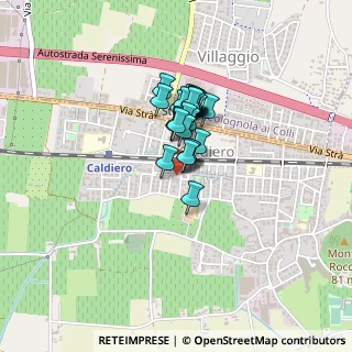 Mappa Via O. Leonardi, 37042 Caldiero VR, Italia (0.23704)