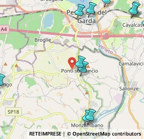 Mappa Via San Martino e Solferino, 46040 Ponti sul Mincio MN, Italia (3.29538)
