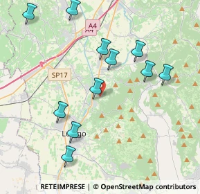 Mappa Via S. Eusebio, 36040 Sarego VI, Italia (4.21636)