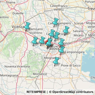 Mappa Via Lamarmora Alessandro, 35030 Caselle PD, Italia (9.49333)