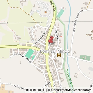Mappa Via G. B. Rossi, 32, 46040 Ponti sul Mincio, Mantova (Lombardia)