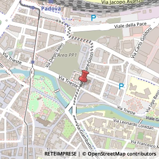 Mappa Via Gaspare Gozzi, 2G, 35131 Padova, Padova (Veneto)