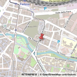 Mappa Galleria Trieste, 6/B, 35121 Padova, Padova (Veneto)