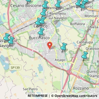 Mappa Via Evangelista Torricelli, 20090 Buccinasco MI, Italia (3.19786)