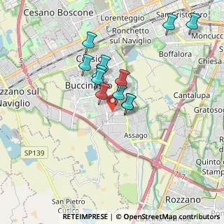 Mappa Via Evangelista Torricelli, 20090 Buccinasco MI, Italia (1.51583)