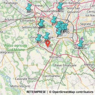 Mappa Via Evangelista Torricelli, 20090 Buccinasco MI, Italia (7.90923)
