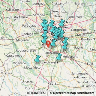 Mappa Via Evangelista Torricelli, 20090 Buccinasco MI, Italia (10.2205)