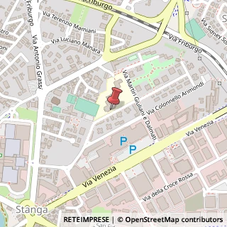 Mappa Via Colonnello de Cristoforis, 2, 35129 Padova, Padova (Veneto)